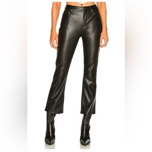 Pistola Lennon Faux Leather Cropped Pants